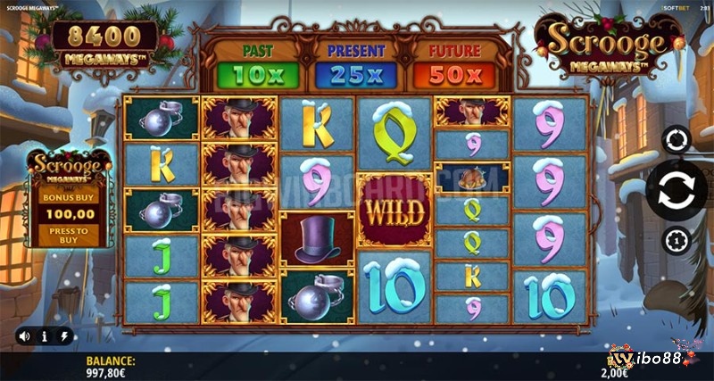 Scrooge Megaways slot được phát hành bởi iSoftbet