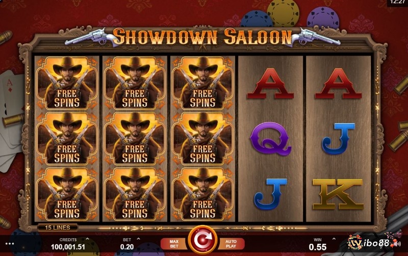 Cách chơi trò chơi slot Showdown Saloon rất đơn giản