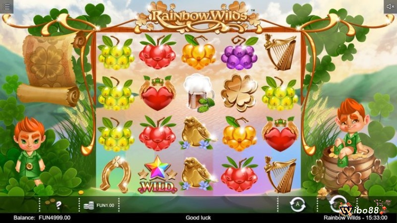 Rainbow Wilds Hot - một trò chơi slot sôi động và đầy màu sắc