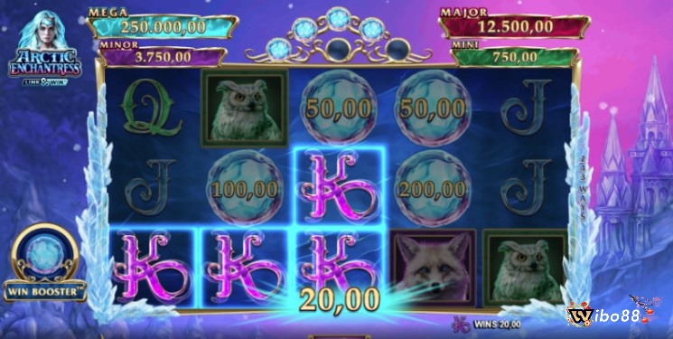 Cách chơi Silver Enchantress Jackpot thiết kế đơn giản dễ hiểu