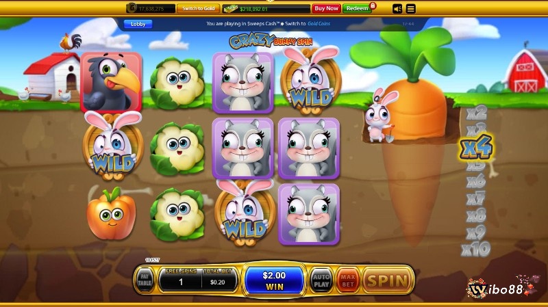 Điểm hấp dẫn trong game Show me the Bunny với hình ảnh biểu tượng đáng yêu