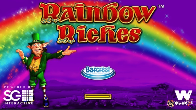 Rainbow Riches xoay quanh phong cách Ireland với hình ảnh chú leprechaun