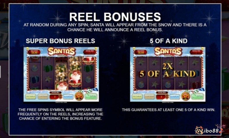 Reel Bonuses đem lại nhiều phần thưởng lớn