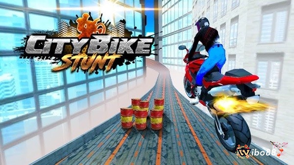 Vượt qua các địa hình hiểm trở trong City Bike Stunt 2